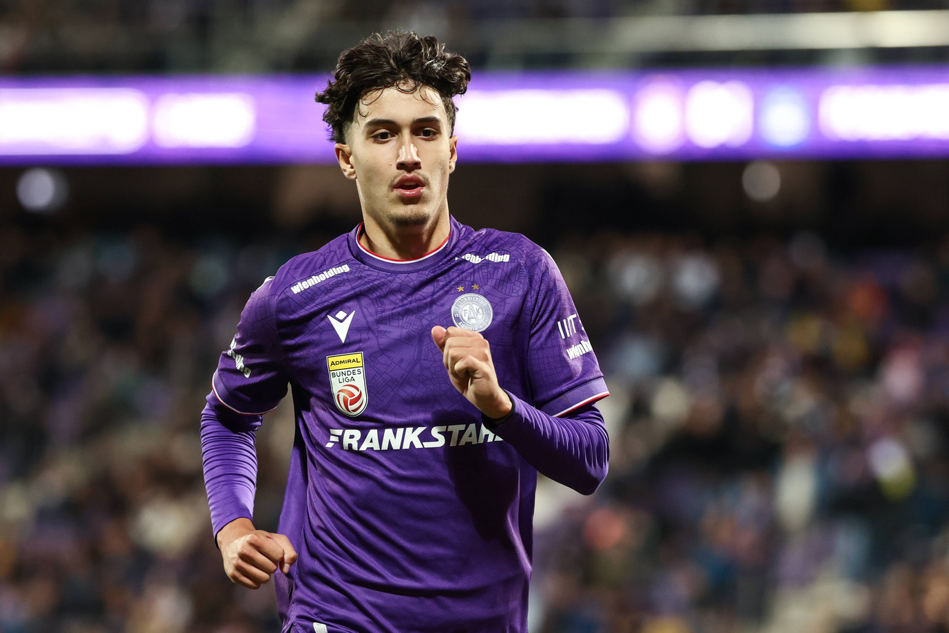 Sanel Saljic in actie voor Austia Wien