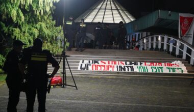 Arrestaties bij Radboud-gebouw na bezetting door pro-Palestijnse studenten