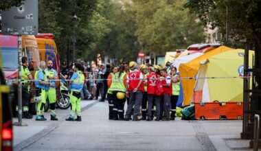 Vier doden bij instorten gebouw in centrum Madrid