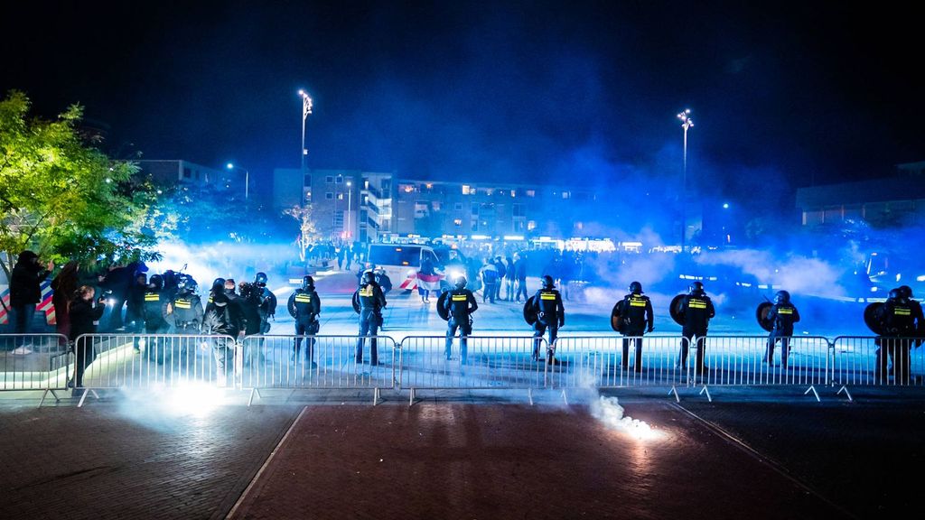 Celstraffen tot twee maanden voor rellen bij azc-protest in Doetinchem