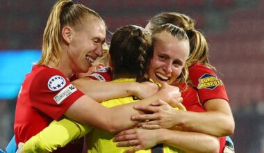 'Dit is hele mooie stunt', Twente-vrouwen glunderen na fraaie Champions League-avond