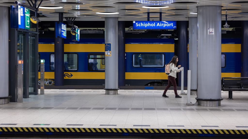 Hele dag minder treinverkeer rond Schiphol door seinstoring