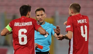 geen land pakte zo veel rode en gele kaarten als Malta