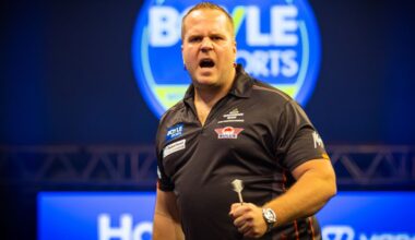 Van Duijvenbode plaatst zich eenvoudig voor kwartfinales World Grand Prix Darts