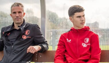 Shaqueel van Persie trefzeker bij officieus Feyenoord-debuut