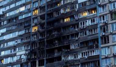 Russische luchtaanval op Kyiv en Oekraïense energievoorzieningen