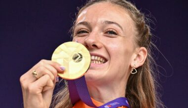 Bol bij laatste drie voor Europese atlete van het jaar, Van Klinken en Schilder vallen af