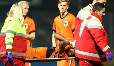 Jong Oranje wint weer niet in EK-kwalificatie, vrees voor zware blessure Milambo