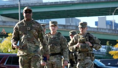 Gardisten op straat in Memphis, rechter blokkeert inzet in Chicago en Portland