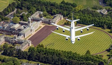 Britse vliegtuigen patrouilleerden 12 uur nabij de Russische grens