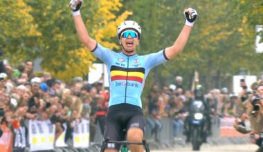 Florian Vermeersch wint WK gravel, sensationeel zilver 'clubrenner' Biesterbos