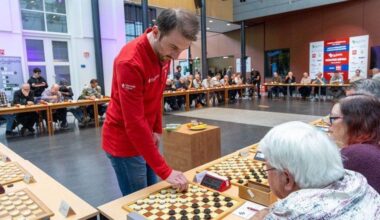grootmeester Sipma ternauwernood naar wereldrecord