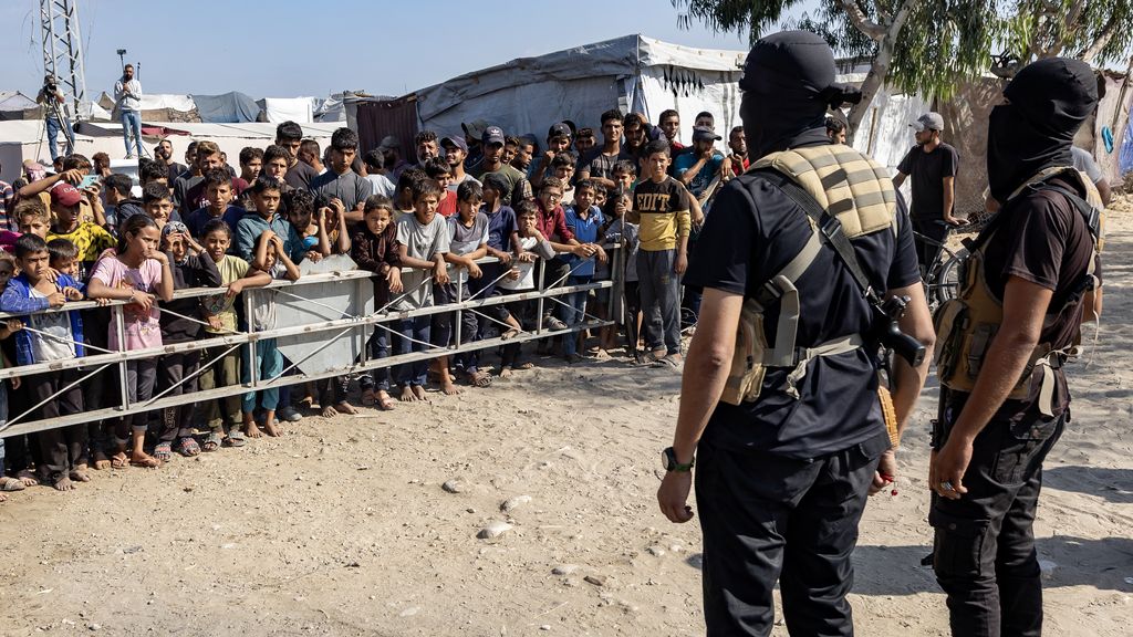 Hamas opnieuw zichtbaar op straat in Gaza ondanks belofte tot ontwapening