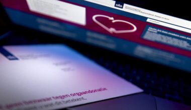 Jongeren geven minder vaak donorvoorkeur op