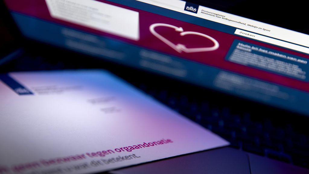 Jongeren geven minder vaak donorvoorkeur op