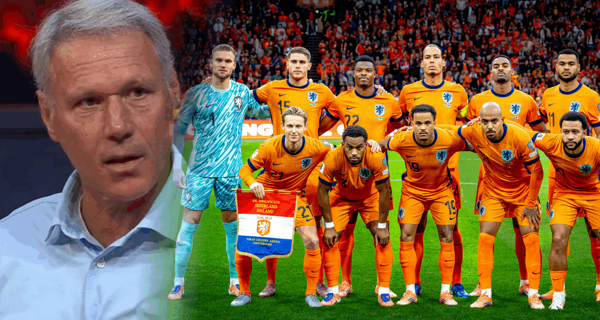 Van Basten haalt uit naar Oranje-ster: ‘Hij was traag, als een postbode’ - Mee Met Oranje