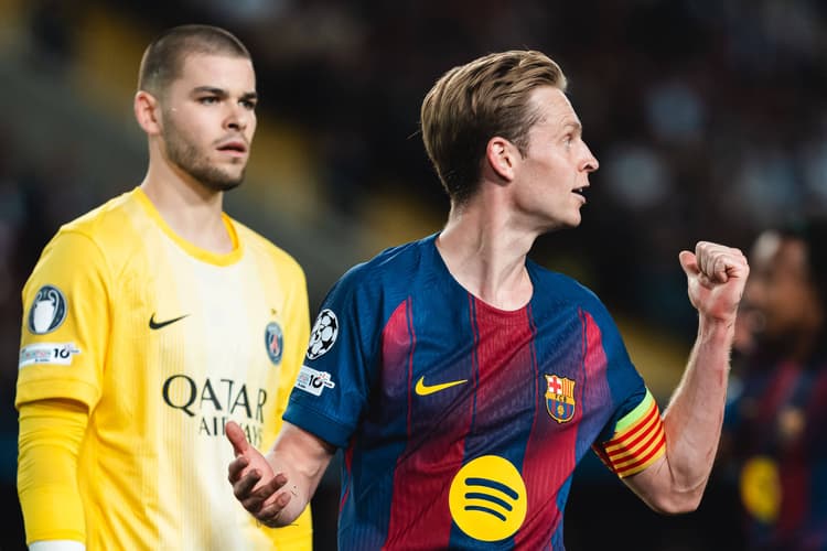 Frenkie de Jong in actie namens FC Barcelona