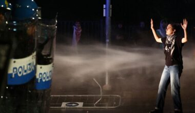 Rellen bij Pro-Palestijnse demonstratie rond Italië-Israël