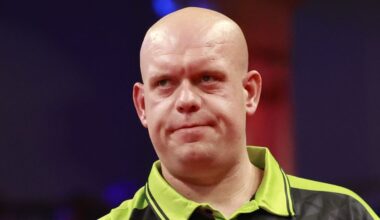 Van Gerwen plaatst zich niet voor laatste grote toernooi voor WK, Littler vraagteken