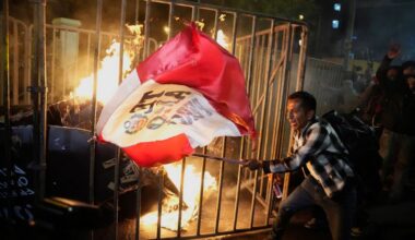 Dode en veel gewonden bij protest tegen de regering in Peru