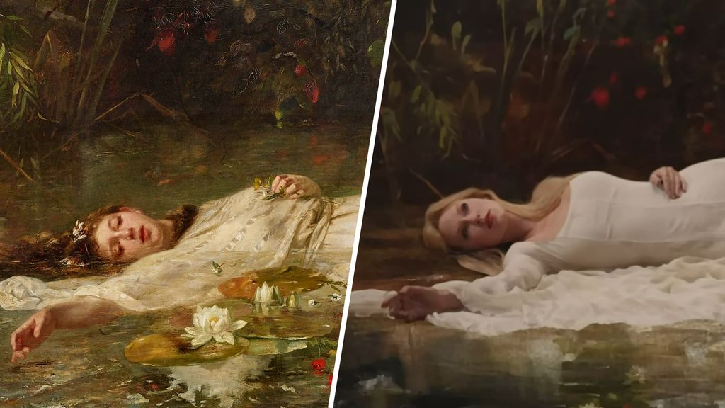 Fans Taylor Swift massaal naar Duits museum om schilderij uit videoclip