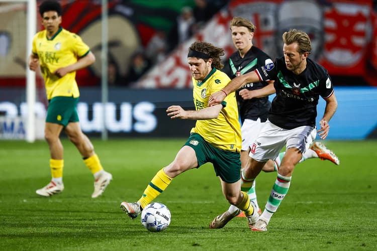 Alen Halilovic in actie namens Fortuna Sittard in het seizoen 2024/25.