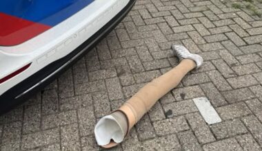 Dief verliest kunstbeen op vlucht voor politie