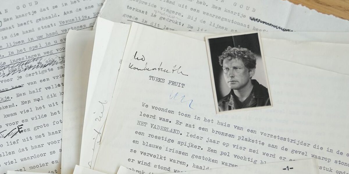 Eerste manuscripten Turks Fruit van Jan Wolkers gevonden