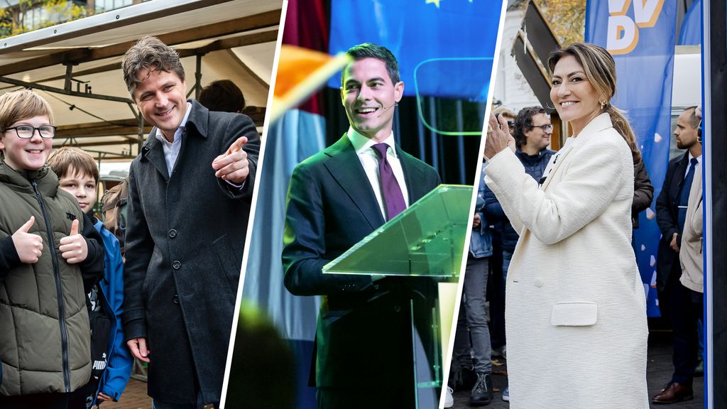 lijsttrekkers proberen stemmen te winnen