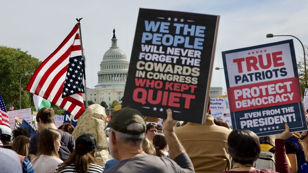 'No Kings'-protesten tegen president Trump op 2600 plekken in VS