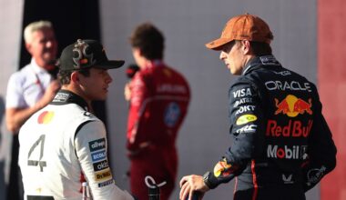 Norris ziet Red Bull en Verstappen naderen en maakt zich zorgen om eigen auto