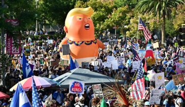 Miljoenen mensen bij 'No Kings'-protesten tegen Trump op 2700 plekken in VS