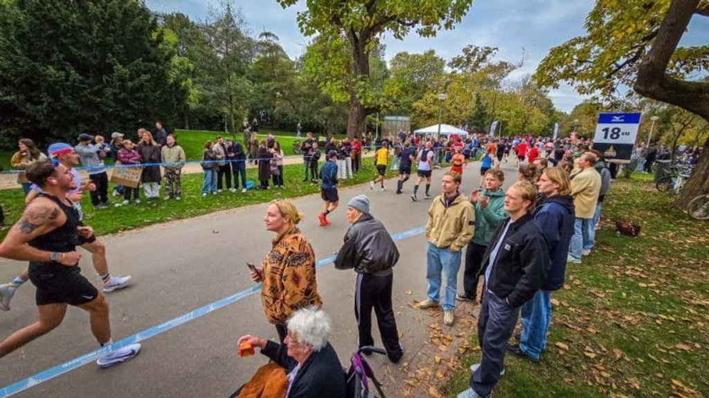 Meer deelnemers dan ooit bij jubileumeditie Amsterdam Marathon