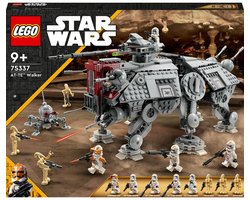 LEGO Star Wars AT-TE Walker Verstelbaar Model met Clone Troopers en Droid Figuren - 75337 Image