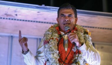 Eind aan links tijdperk in Bolivia, centrumrechtse kandidaat wordt president
