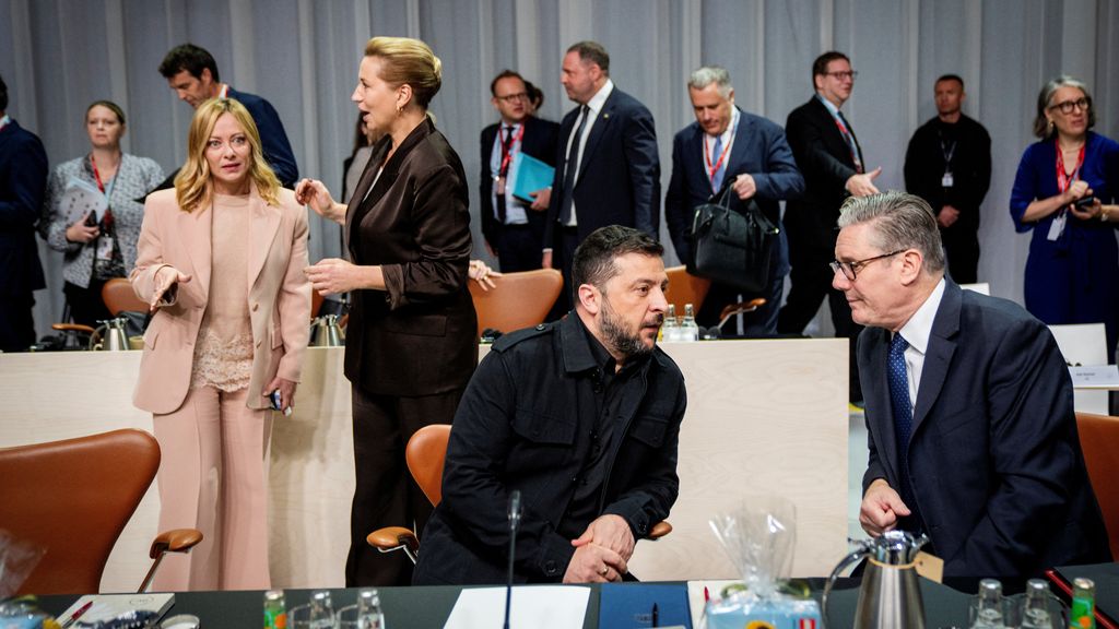 Europese leiders benadrukken harmonie met Trump, maar wijzen afstaan Donbas af