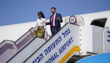 'Levering van voedsel aan Gaza haalt doelstelling nog niet' • JD Vance aangekomen in Israël