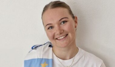 de gekke blessure van baanrenster Van der Duin