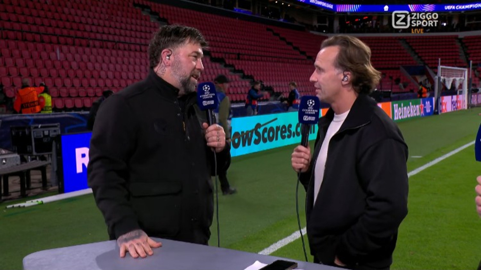 Theo Janssen en Boudewijn Zenden