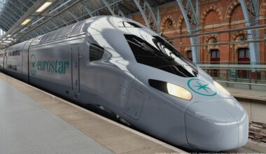 Spoorbedrijf Eurostar bestelt vijftig nieuwe dubbeldekstreinen