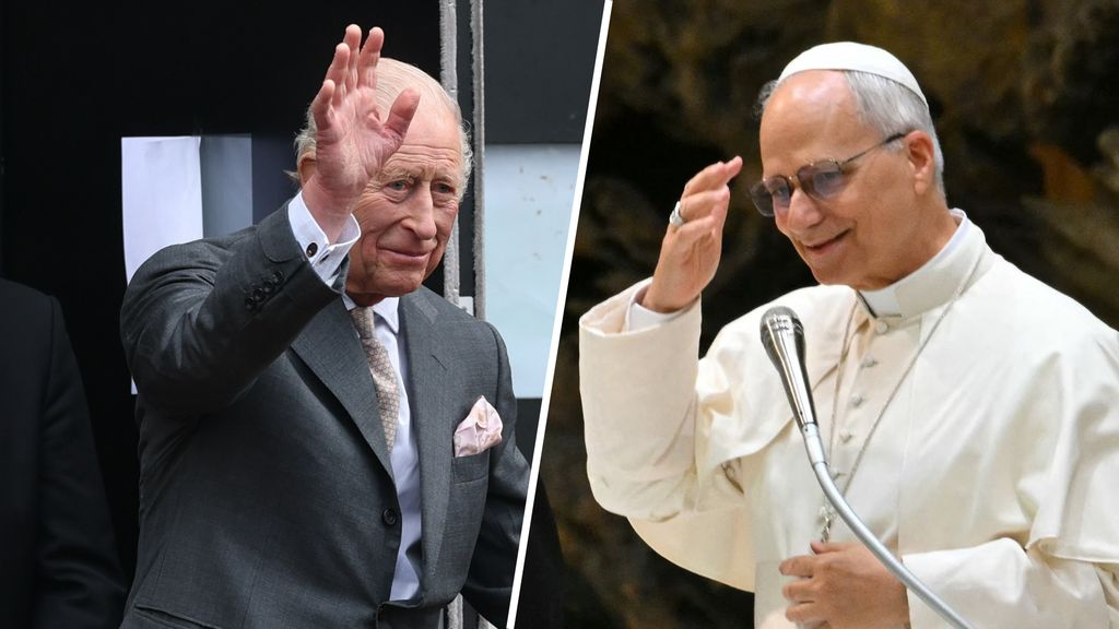 eerste Britse monarch in 500 jaar bidt samen met paus