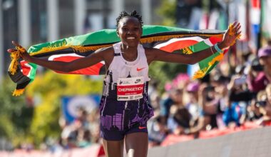 Drie jaar schorsing voor Chepngetich, wereldrecordhoudster op de marathon