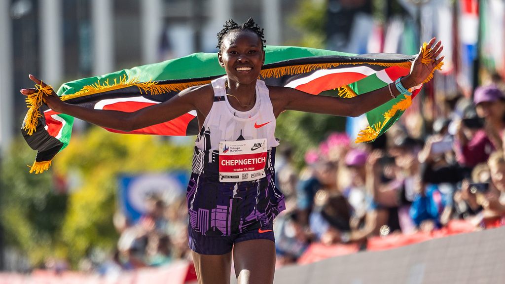 Drie jaar schorsing voor Chepngetich, wereldrecordhoudster op de marathon