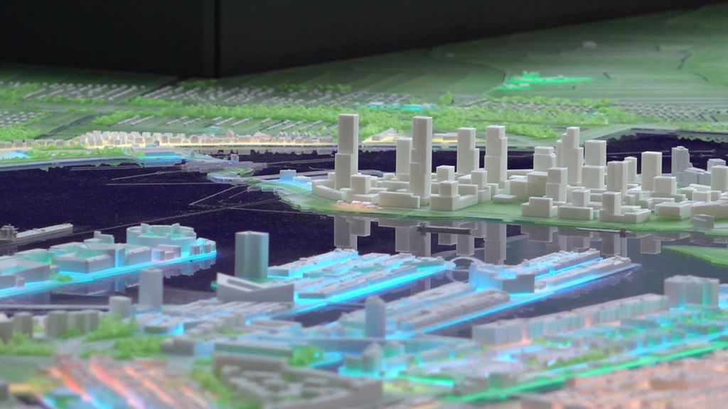 Amsterdam op schaal nagemaakt: 'Elk tuinhuisje staat erin'