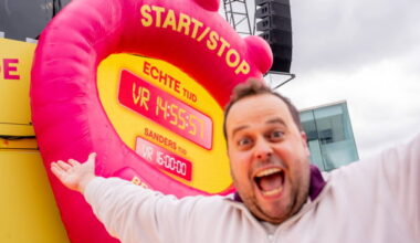 MNM-dj Sander Gillis klokt af op 14.55 uur en breekt daarmee zijn eigen record