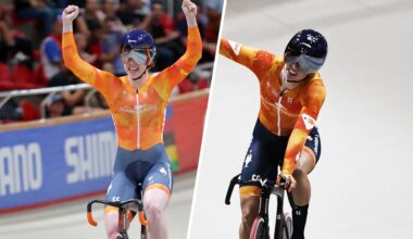 Van de Wouw sprint naar historische wereldtitel, Wiebes pakt goud op omnium