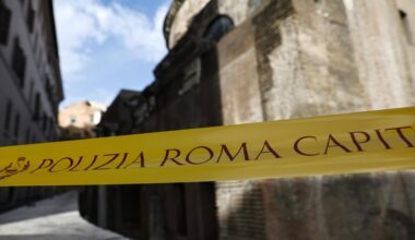 Toerist dood na val in gracht bij Pantheon Rome