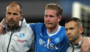 Napoli herpakt zich met knappe zege op Inter, De Bruyne geblesseerd na penalty