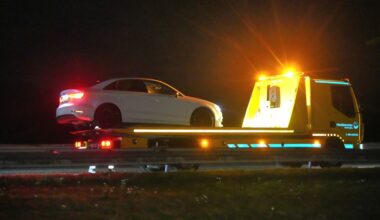 Auto's op A28 bij Rouveen beschadigd door 'gegooide voorwerpen'