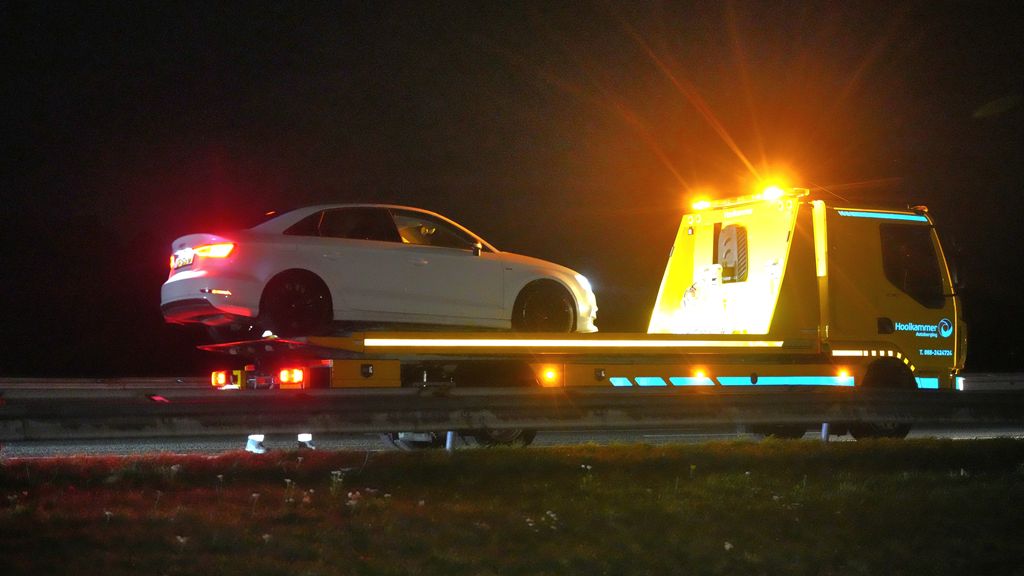 Auto's op A28 bij Rouveen beschadigd door 'gegooide voorwerpen'